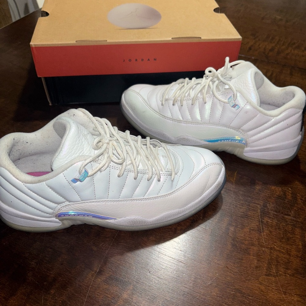 Nike Air Jordan 12 Retro Low Men's Size 10 Easter White DB0733-190